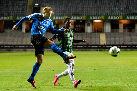 Halmstads Jesper Westerberg och GAIS Luther Singh