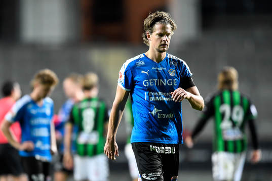 Halmstads Fredrik Liverstam deppar