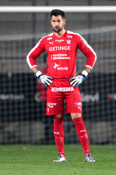 Halmstads målvakt Stojan Lukic