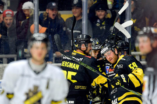 Västerås Christopher Fish jublar