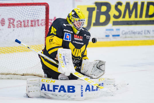 Västerås målvakt Henrik Lundberg