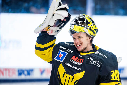 Västerås målvakt Henrik Lundberg