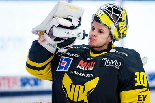 Västerås målvakt Henrik Lundberg