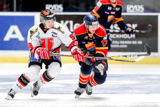 Örebros Michael Haga och Djurgårdens Henrik Eriksson
