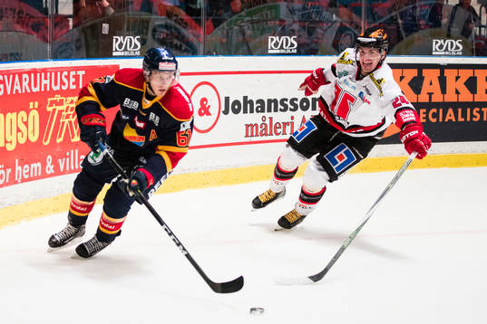 Djurgårdens Markus Ljungh och Örebros Petr Zamorsky