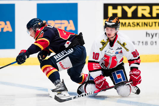 Djurgårdens Mikko Kousa och Örebros Libor Hudacek