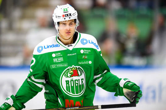 Rögles Sebastian Wännström deppar