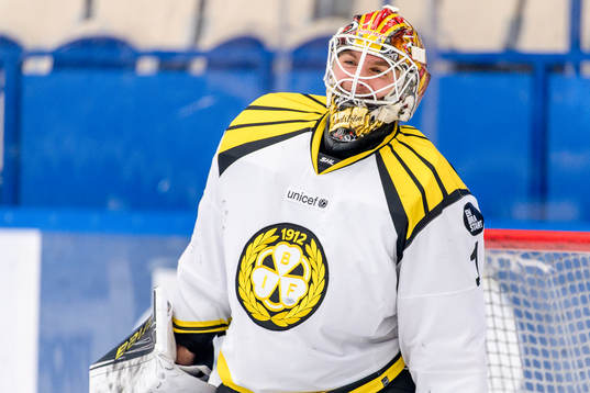 Brynäs målvakt Felix Sandström