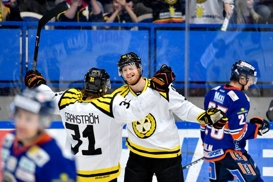 Brynäs Nick Johnson jublar