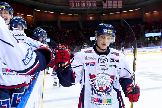 Linköpings Kristian Näkyvä jublar