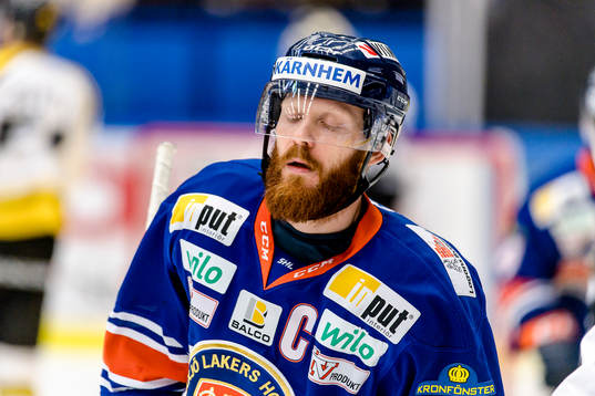 Växjös Liam Reddox deppar