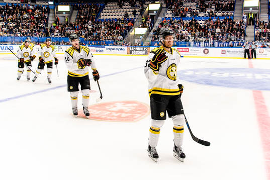 Brynäs Nick Johnson jublar