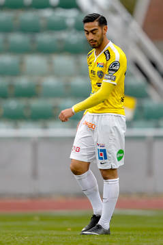 Falkenbergs Amin Nazari deppar