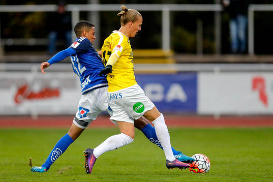 Sundsvalls Jonathan Morsay och Falkenbergs Jesper Karlsson