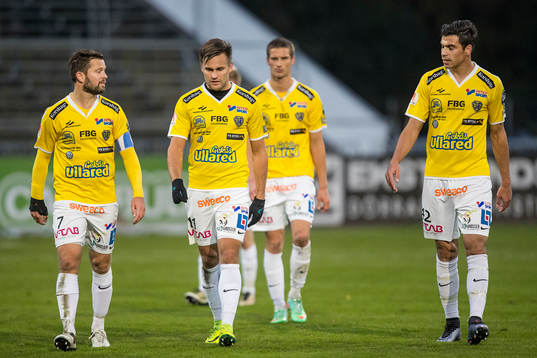 Falkenbergs David Svensson och Johannes Vall och Zlatan