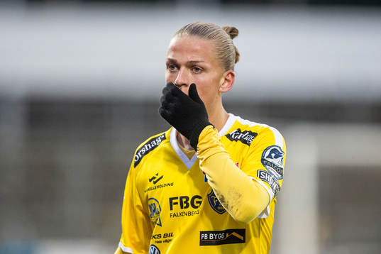 Falkenbergs Jesper Karlsson deppar