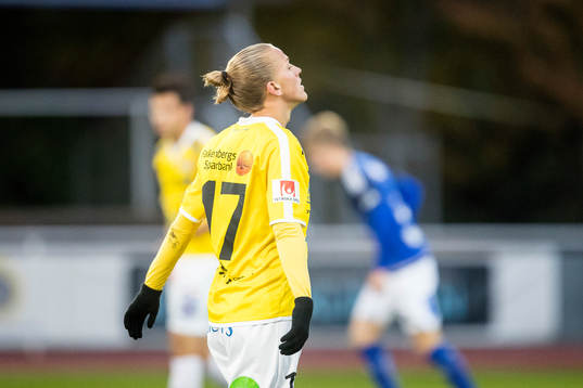 Falkenbergs Jesper Karlsson deppar