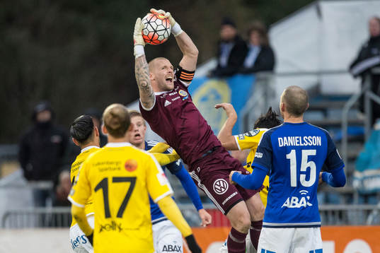 Sundsvalls målvakt Tommy Naurin