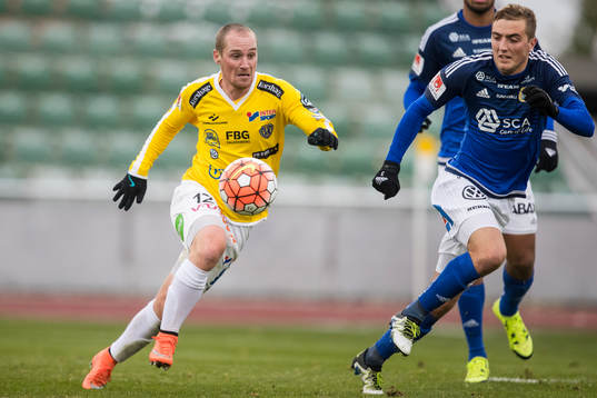 Falkenbergs Christoffer Carlsson och Sundsvalls Dennis