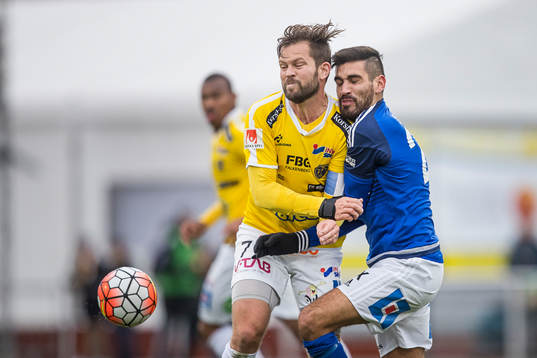 Falkenbergs David Svensson och Sundsvalls Stefan Silva