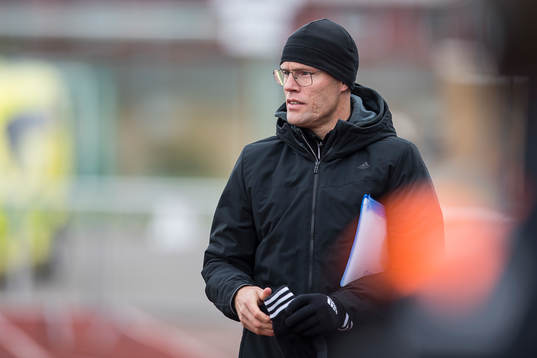Sundsvalls tränare Joel Cedergren