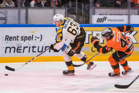 Skellefteås Sebastian Aho och Karlskronas Filip Cruseman