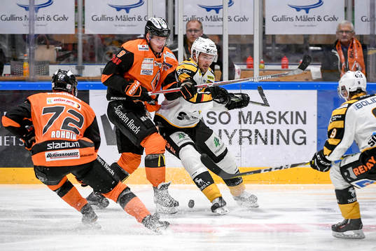 Skellefteås Jimmie Ericsson och Karlskronas Morten Madsen