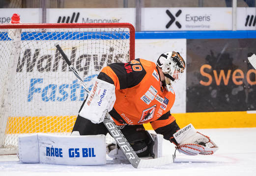 Karlskronas målvakt Johan Holmqvist