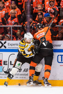 Skellefteås Emil Pettersson och Karlskronas Morten Madsen