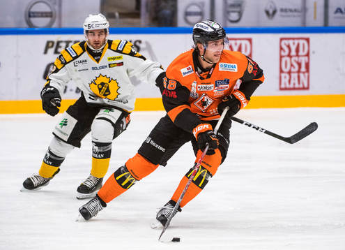 Karlskronas Daniel Gunnarsson och Skellefteås Andrew Calof