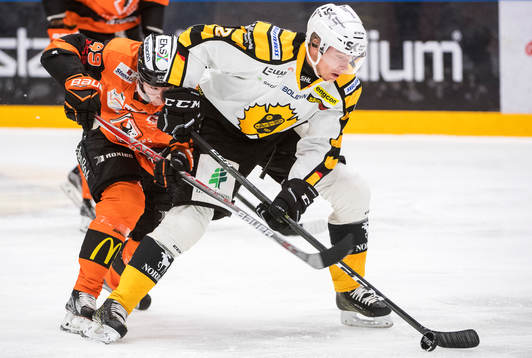 Skellefteås Adam Pettersson  och Karlskronas Filip Cruseman