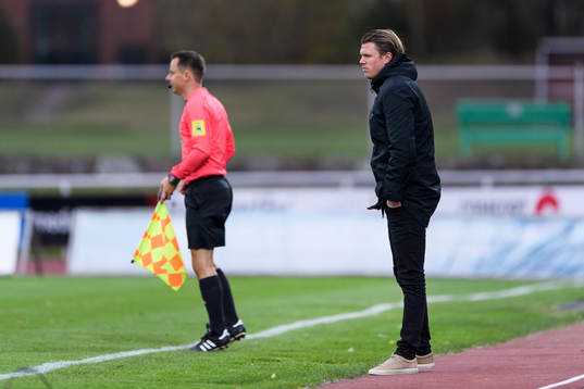 Ängelholms tränare Christian Järdler