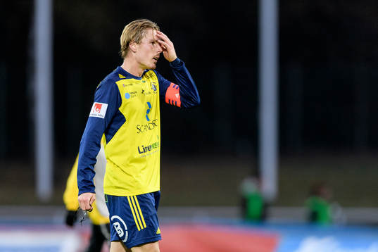 Ängelholms Marcus Bergholtz deppar