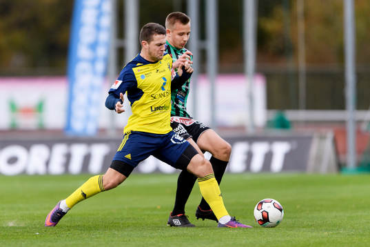 Ängelholms Oliver Stojanovic Fredin och Varbergs Ivan