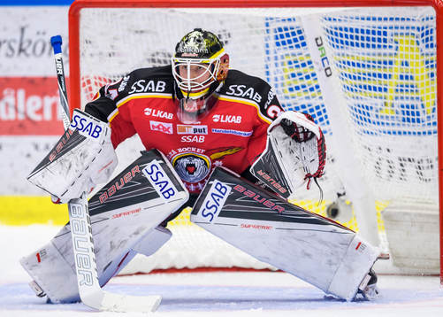 Luleås målvakt Joel Lassinatti