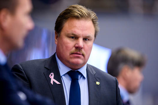 Färjestads huvudtränare Leif Carlsson