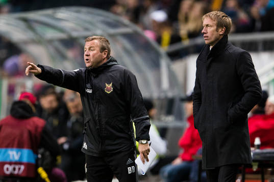 Östersunds assisterande tränare Billy Reid och tränare