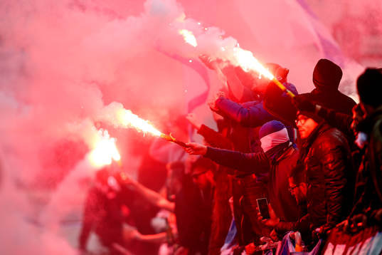 Bengaler från Malmö FFs supportar