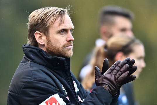 Linköpings tränare Martin Sjögren jubel