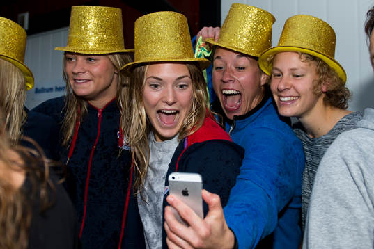 Linköping jublar, tar selfie