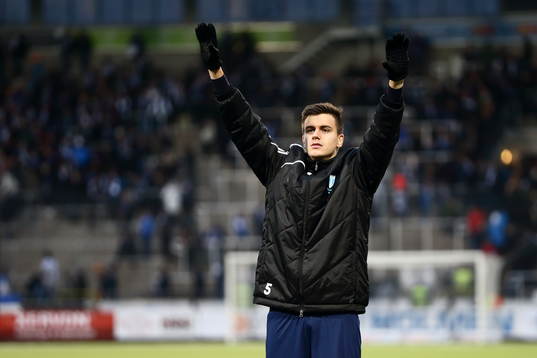 Malmö FFs Alexander Jeremejeff jublar