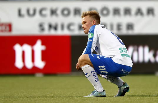 Norrköpings Nicklas Bärkroth deppar