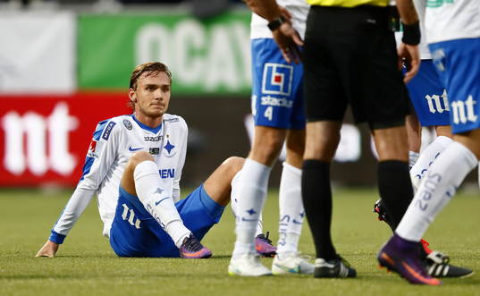 Norrköpings Linus Wahlqvist deppar