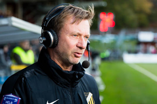 Häckens tränare Peter Gerhardsson