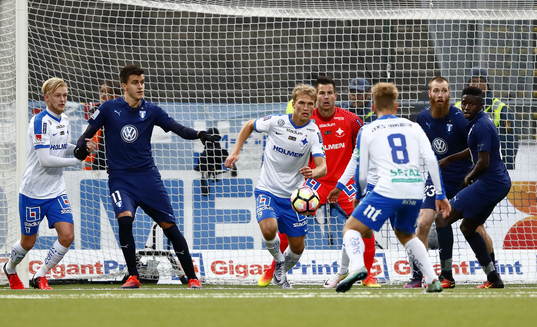 Malmö FFs Alexander Jeremejeff och Norrköpings Sebastian