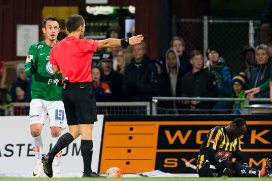 Jönköpings Daryl Smylie upprörd
