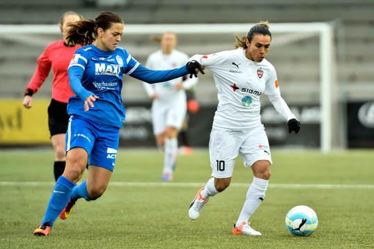 Eskilstunas Marija Banusic och Rosengårds Marta Viera Da