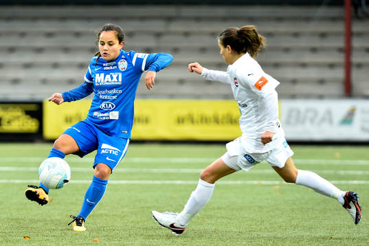 Eskilstunas Malin Diaz Pettersson och Rosengårds Iva