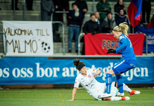 Närkamp mellan Rosengårds Ella Masar och Eskilstunas