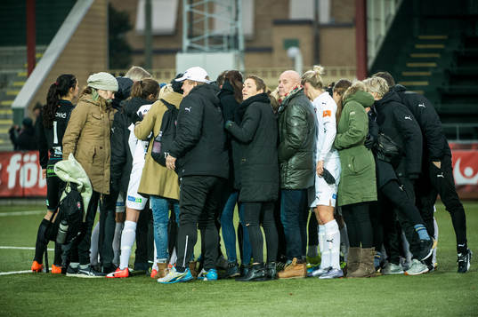 Rosengårds sportchef Therese Sjögran och fd sportchef